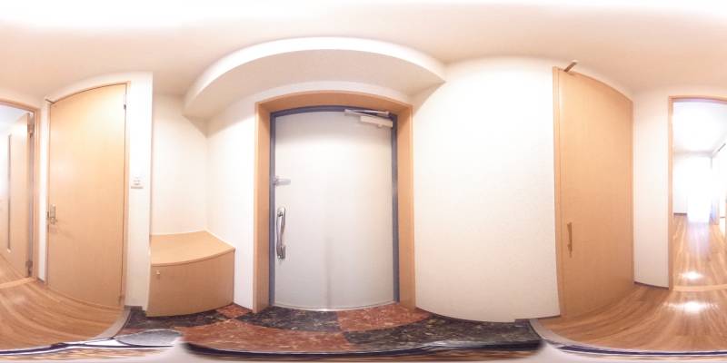 パノラマ画像玄関