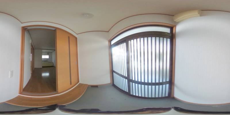 パノラマ画像玄関