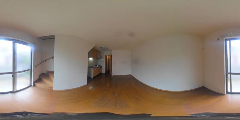 パノラマ画像リビング