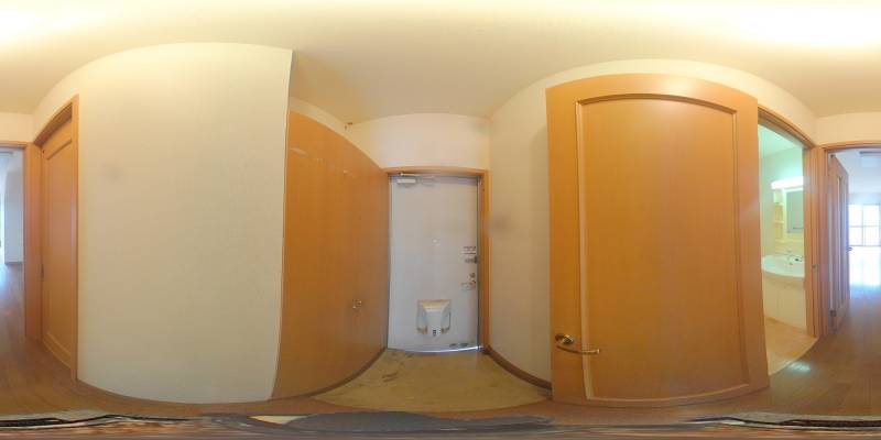 パノラマ画像玄関