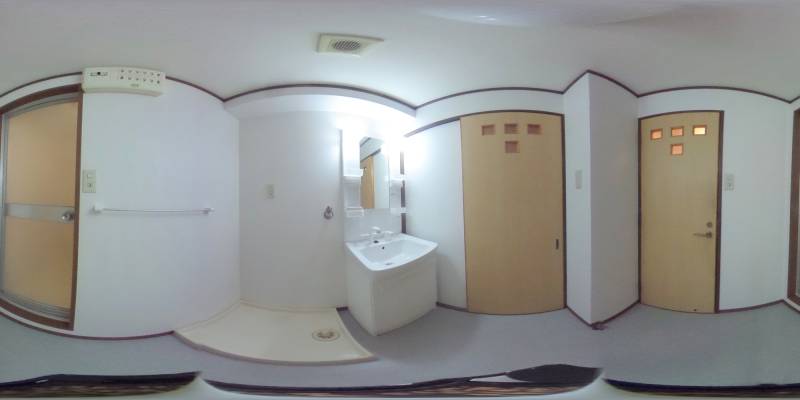 パノラマ画像洗面所