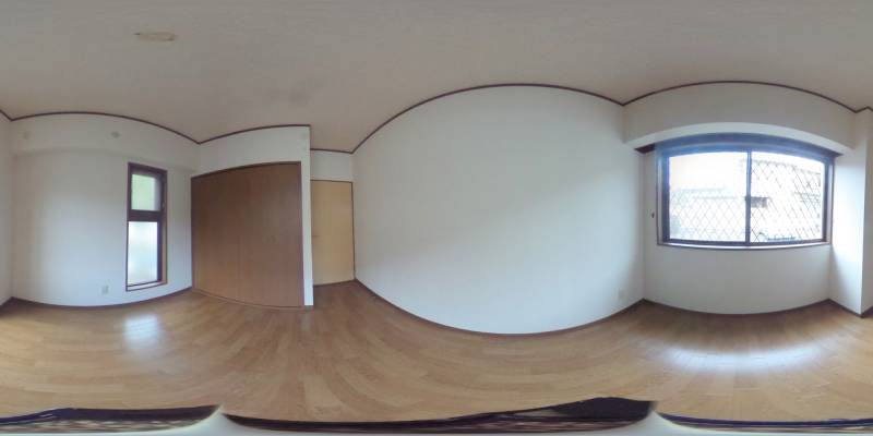 パノラマ画像洋室