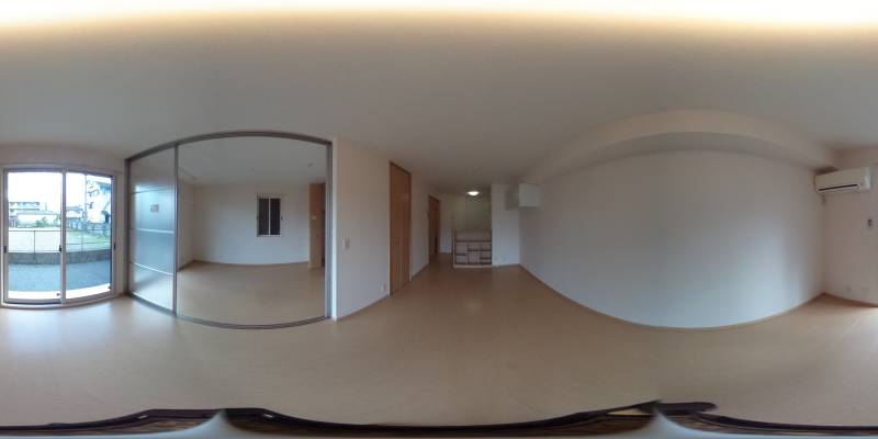 パノラマ画像洋室