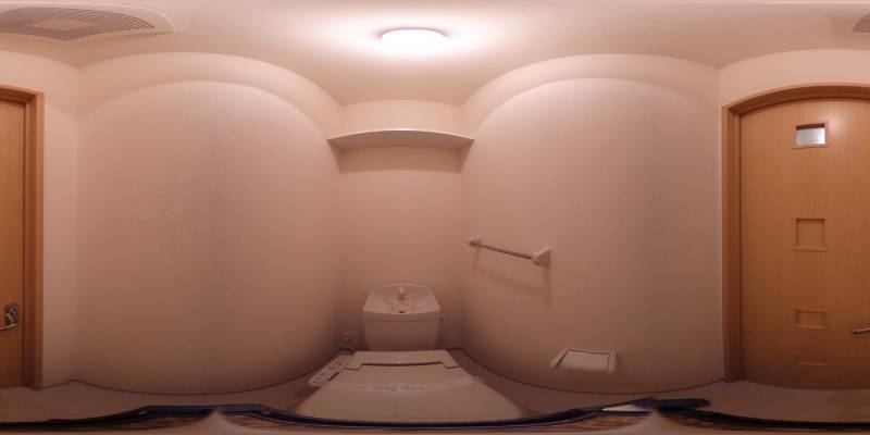 パノラマ画像トイレ