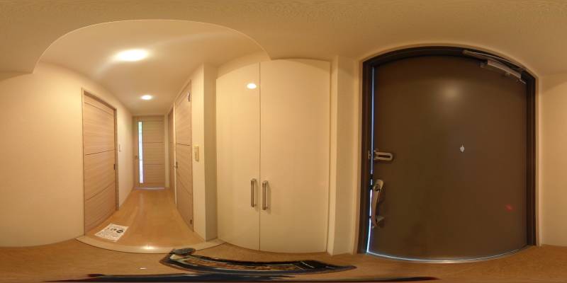 パノラマ画像玄関