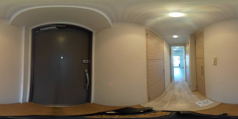 パノラマ画像玄関