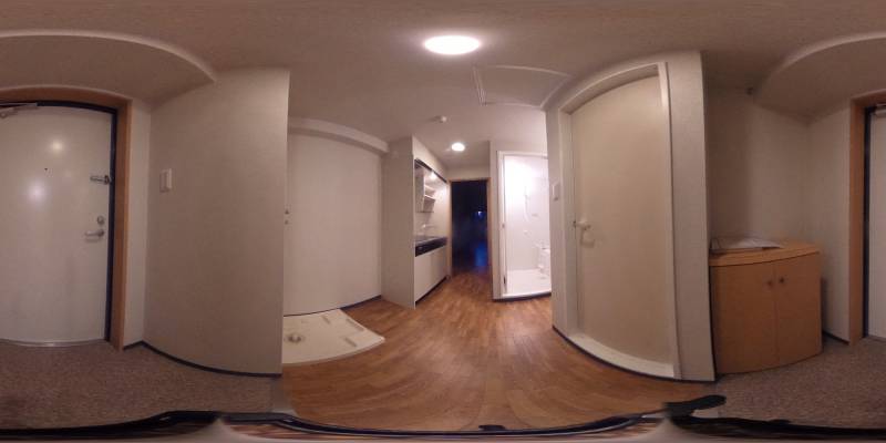 パノラマ画像玄関