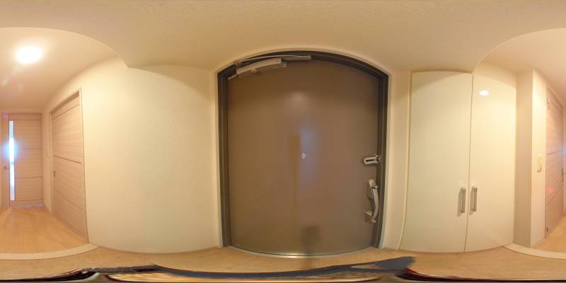 パノラマ画像玄関