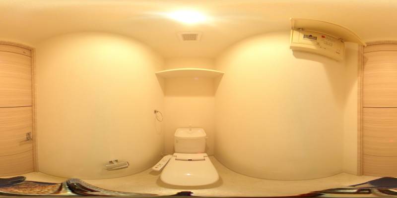 パノラマ画像トイレ
