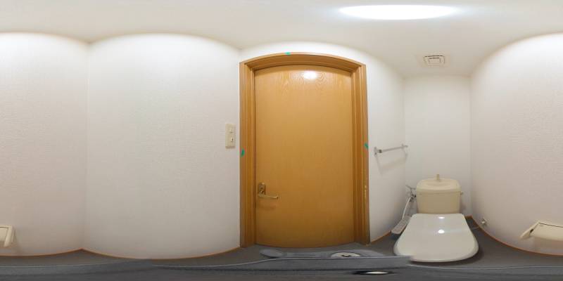 パノラマ画像トイレ