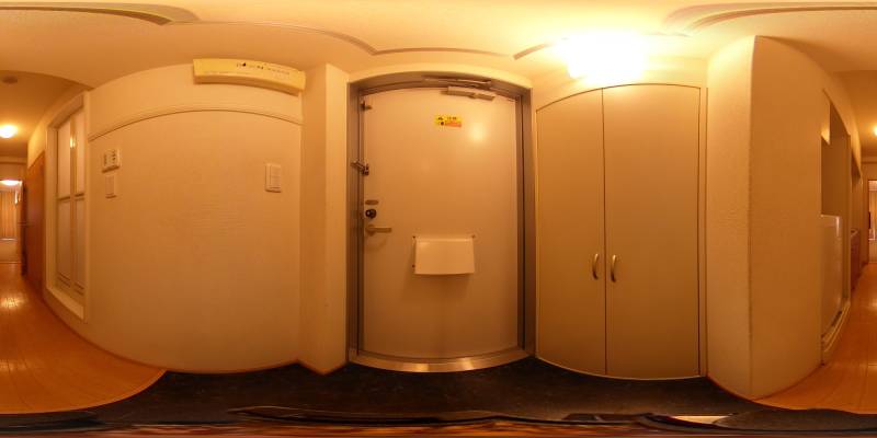 パノラマ画像玄関