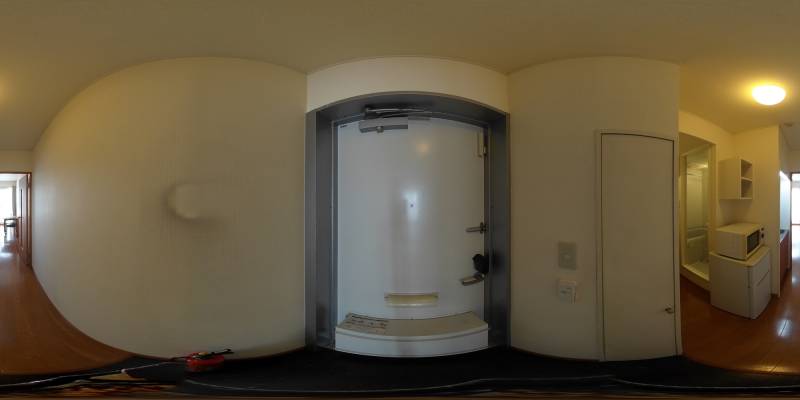 パノラマ画像玄関