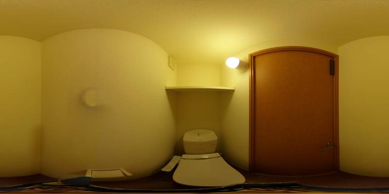 パノラマ画像トイレ