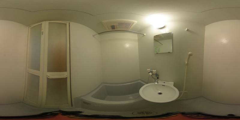 パノラマ画像バスルーム