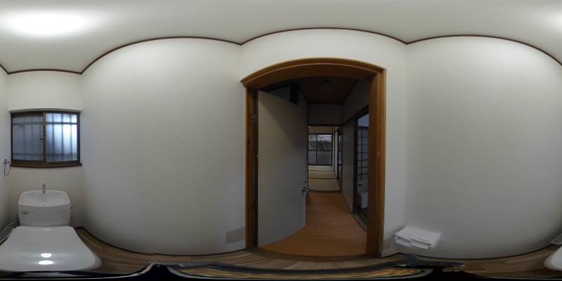 パノラマ画像トイレ