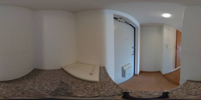 パノラマ画像玄関