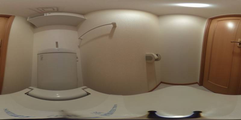 パノラマ画像トイレ