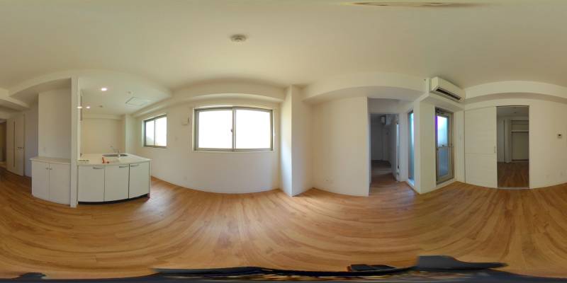 パノラマ画像リビング