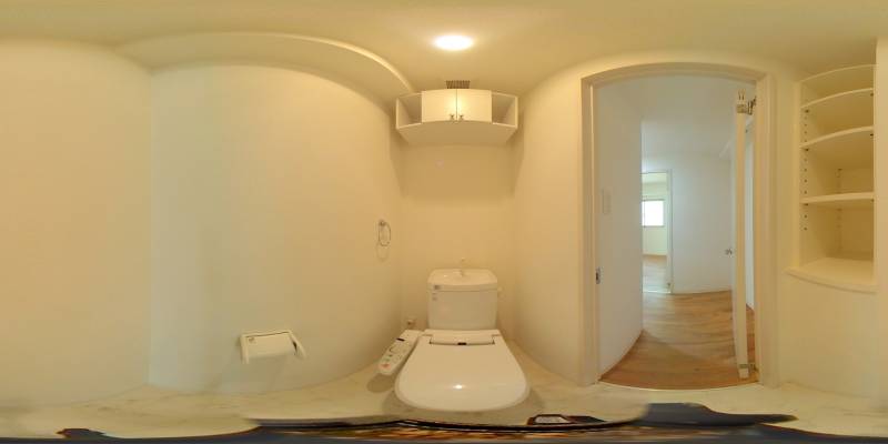 パノラマ画像トイレ