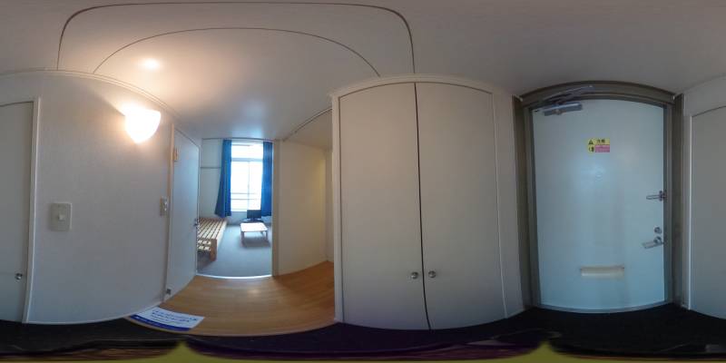 パノラマ画像玄関