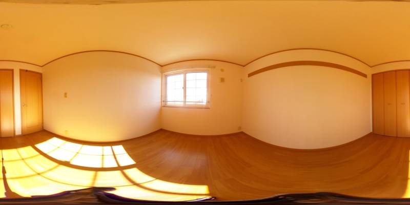 パノラマ画像洋室