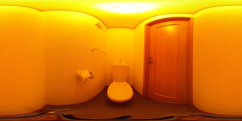 パノラマ画像トイレ