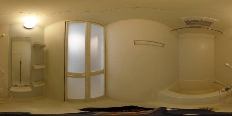 パノラマ画像バスルーム