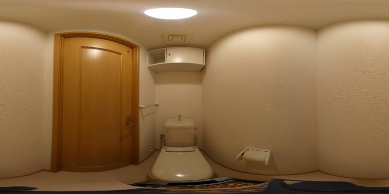 パノラマ画像トイレ