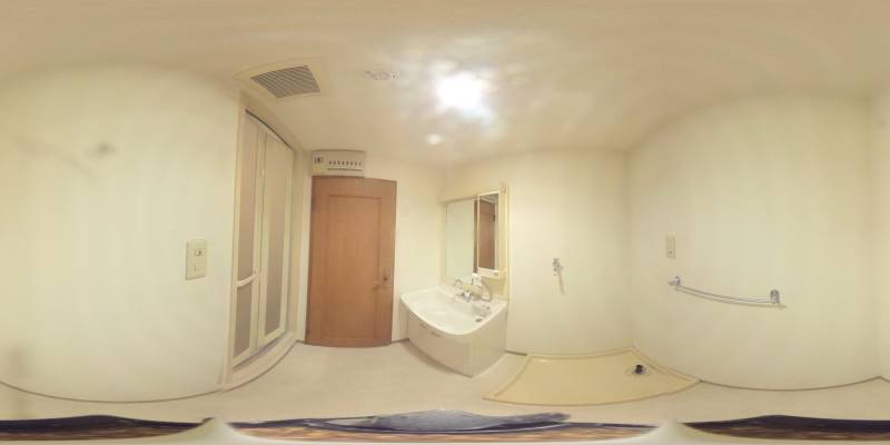 パノラマ画像洗面所