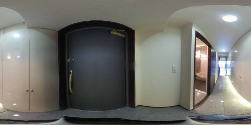 パノラマ画像玄関