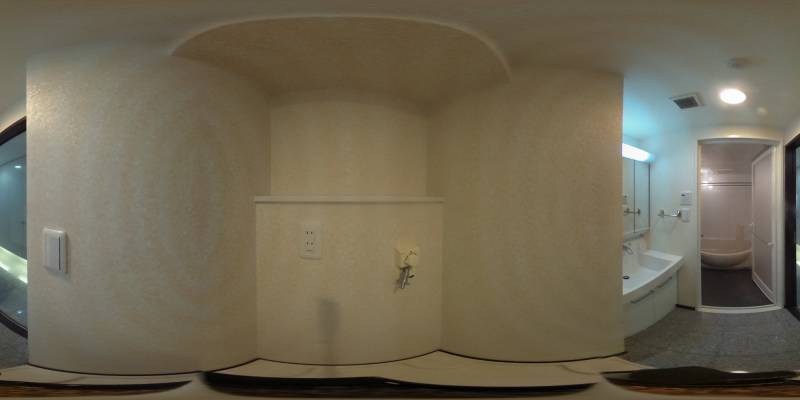 パノラマ画像洗面所