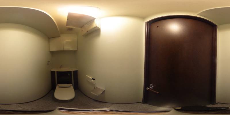 パノラマ画像トイレ