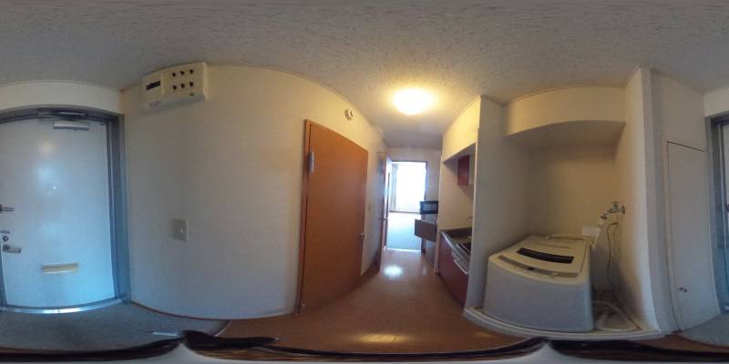 パノラマ画像玄関