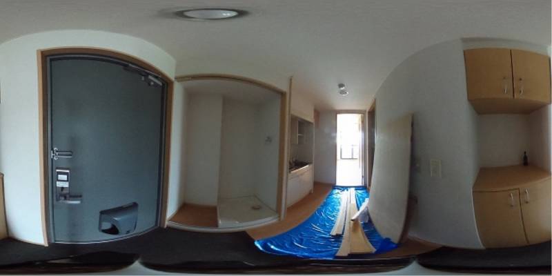 パノラマ画像玄関