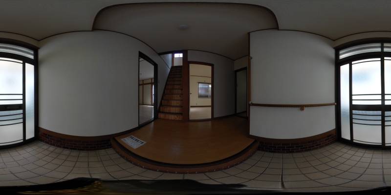パノラマ画像玄関