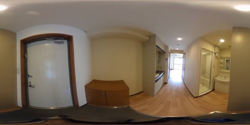 パノラマ画像玄関