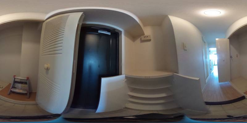 パノラマ画像玄関