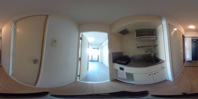 パノラマ画像キッチン