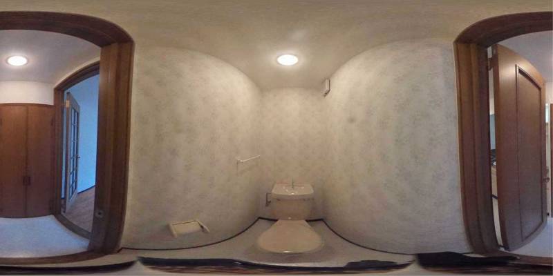 パノラマ画像トイレ