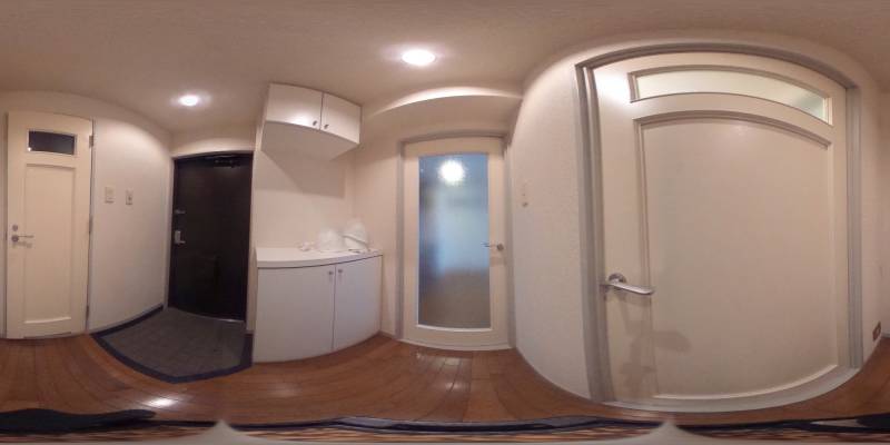 パノラマ画像玄関