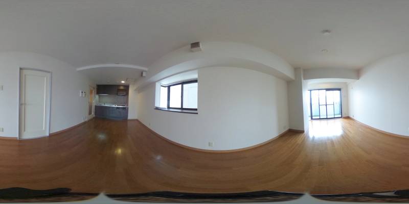 パノラマ画像リビング