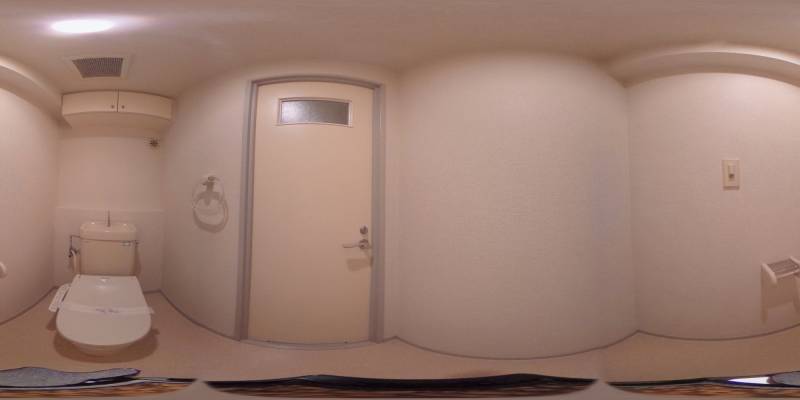 パノラマ画像トイレ