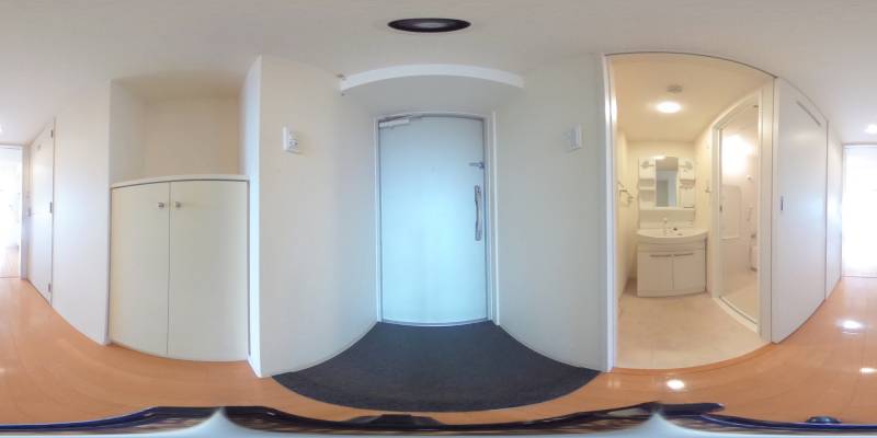 パノラマ画像玄関