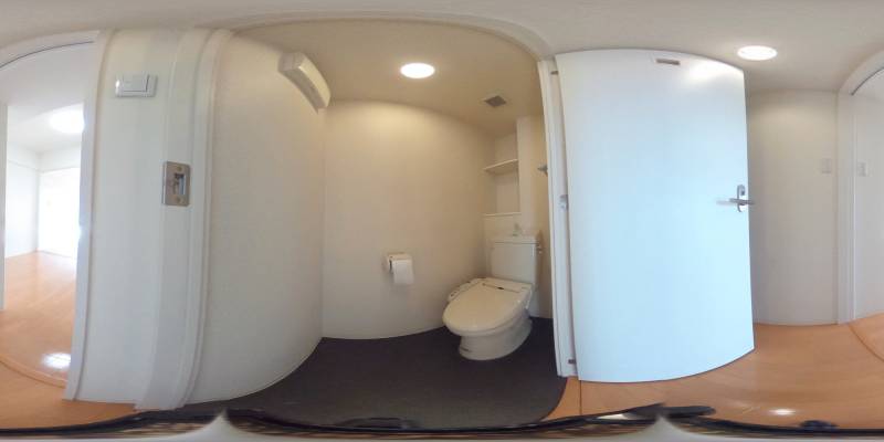 パノラマ画像トイレ