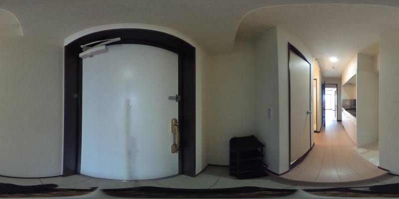 パノラマ画像玄関