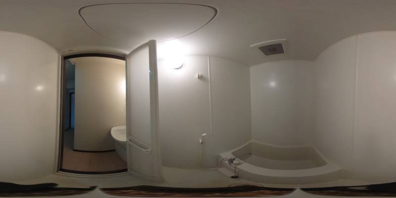 パノラマ画像バスルーム