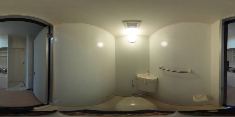 パノラマ画像トイレ
