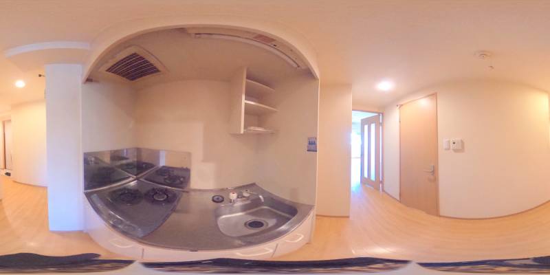 パノラマ画像キッチン