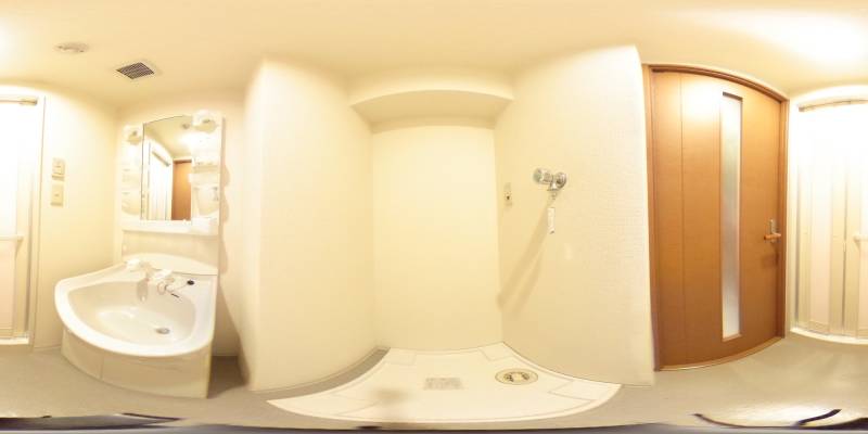 パノラマ画像洗面所