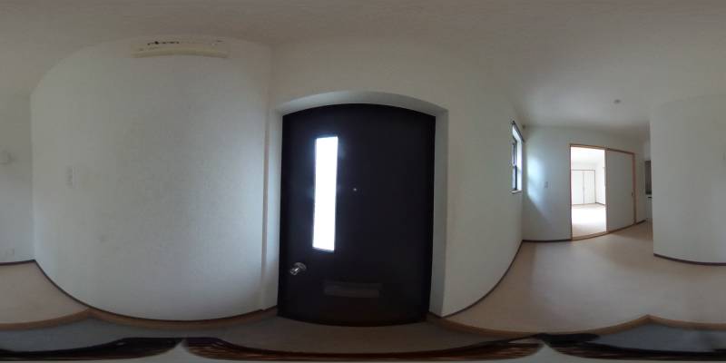 パノラマ画像玄関